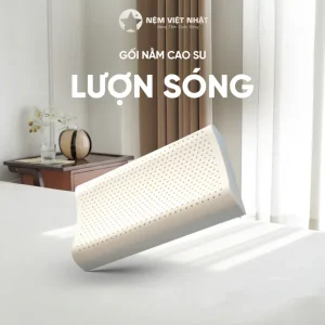 Gối Nằm Cao Su Lượng Sóng Việt Nhật