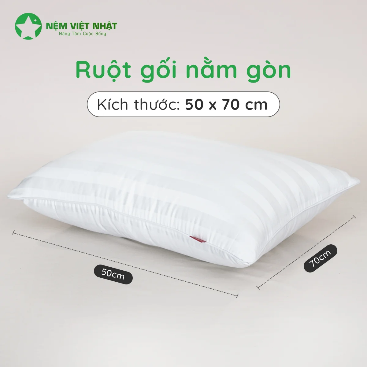 Gối Nằm Gòn Cao Cấp Việt Nhật - Ảnh 7