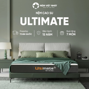 Nệm Cao Su Làm Mát Việt Nhật Ultumate - Nâng Đỡ Vững Chắc Làm Mát Vượt Trội