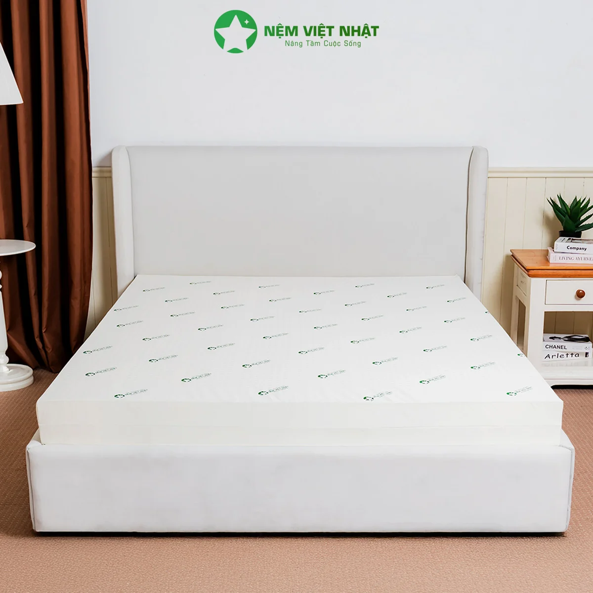 Nệm Cao Su Thiên Nhiên Việt Nhật Natural - Êm Ái Tuyệt Đối, Nâng Đỡ Chuẩn Cột Sống - Ảnh 17