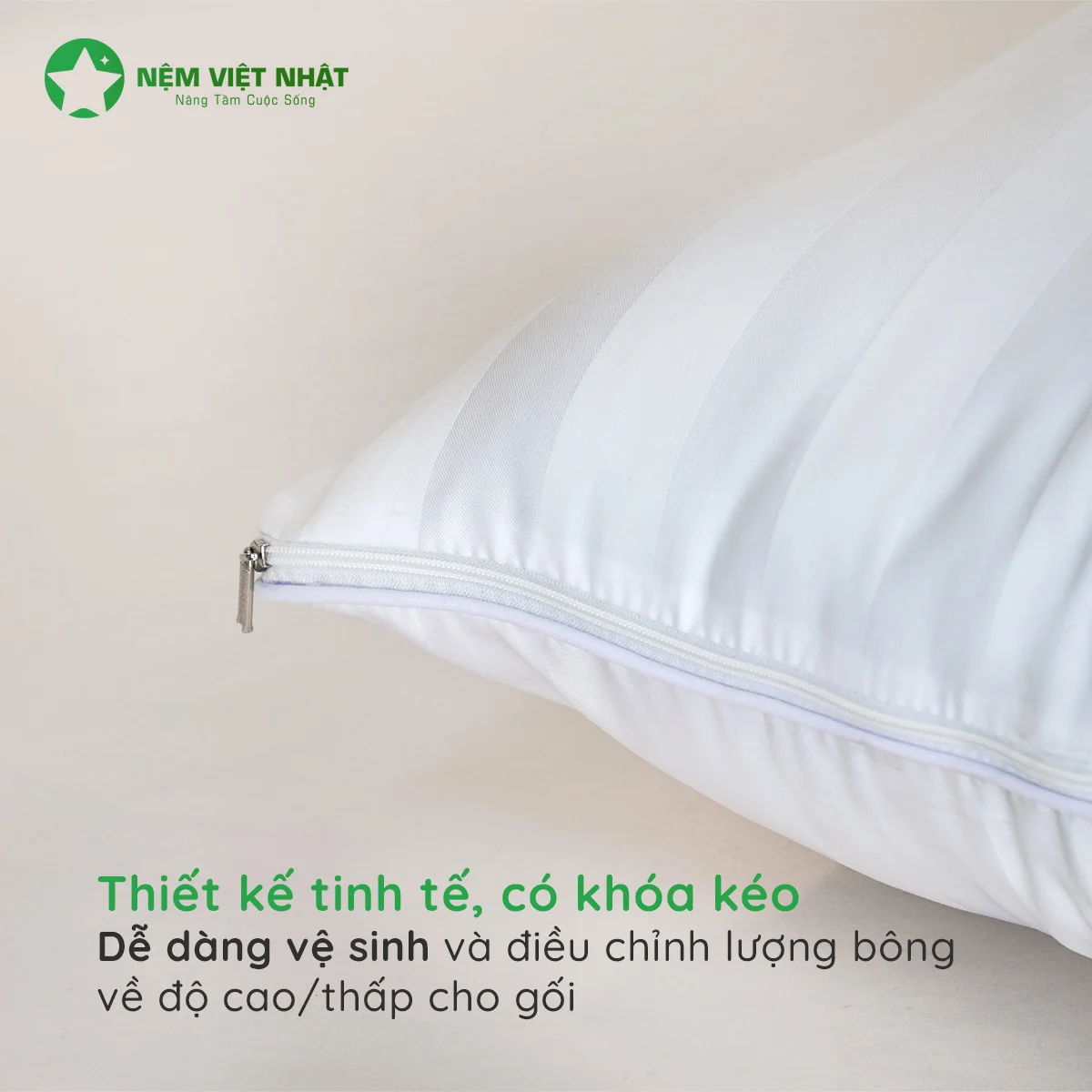 Gối Nằm Gòn Cao Cấp Việt Nhật - Ảnh 10