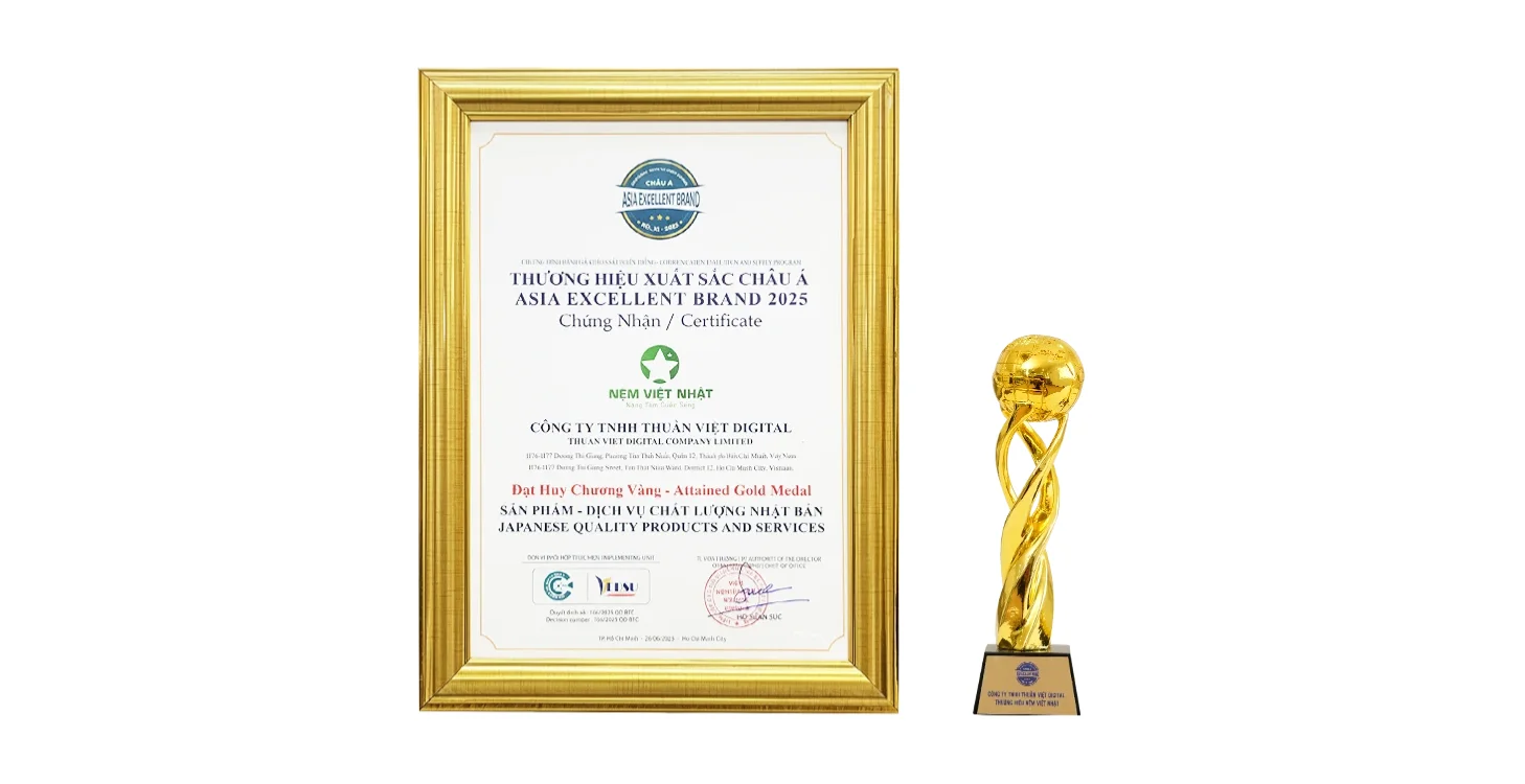 Nệm Việt Nhật đạt giải thương hiệu xuất sắc Châu Á