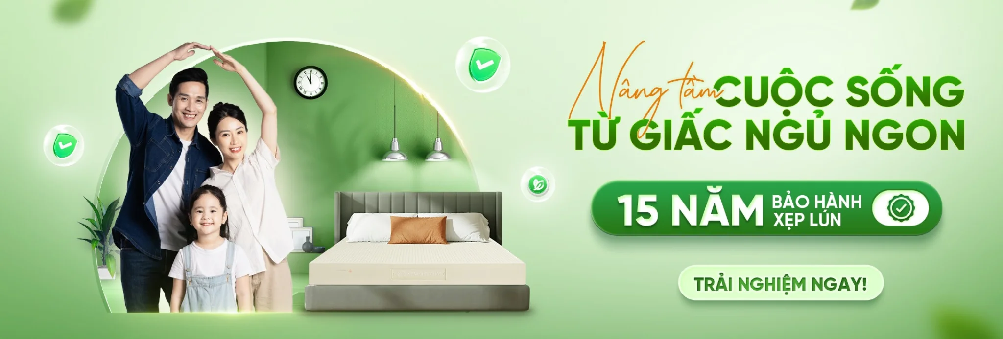 Nệm cao su làm mát Việt Nhật chính hãng, thông thoáng, nâng đỡ tốt, ngủ ngon sâu giấc